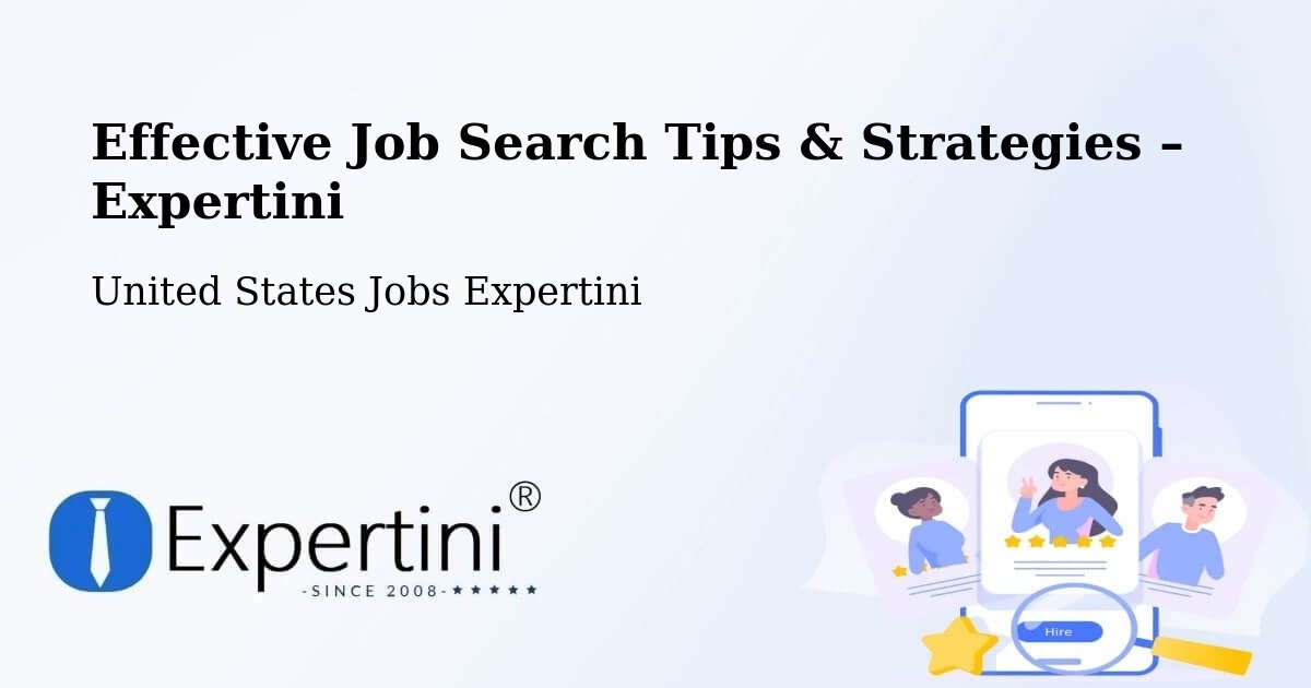 Job Search Tips & Strategies for Job Seekers – Central Falls - Central Falls, United States Jobs Expertini